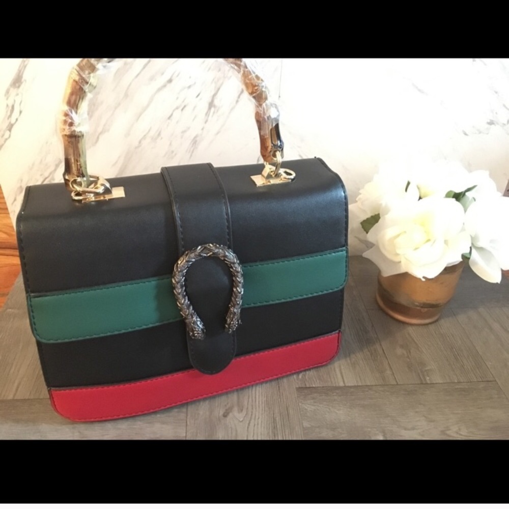 Long strap bag same design as designer no logo